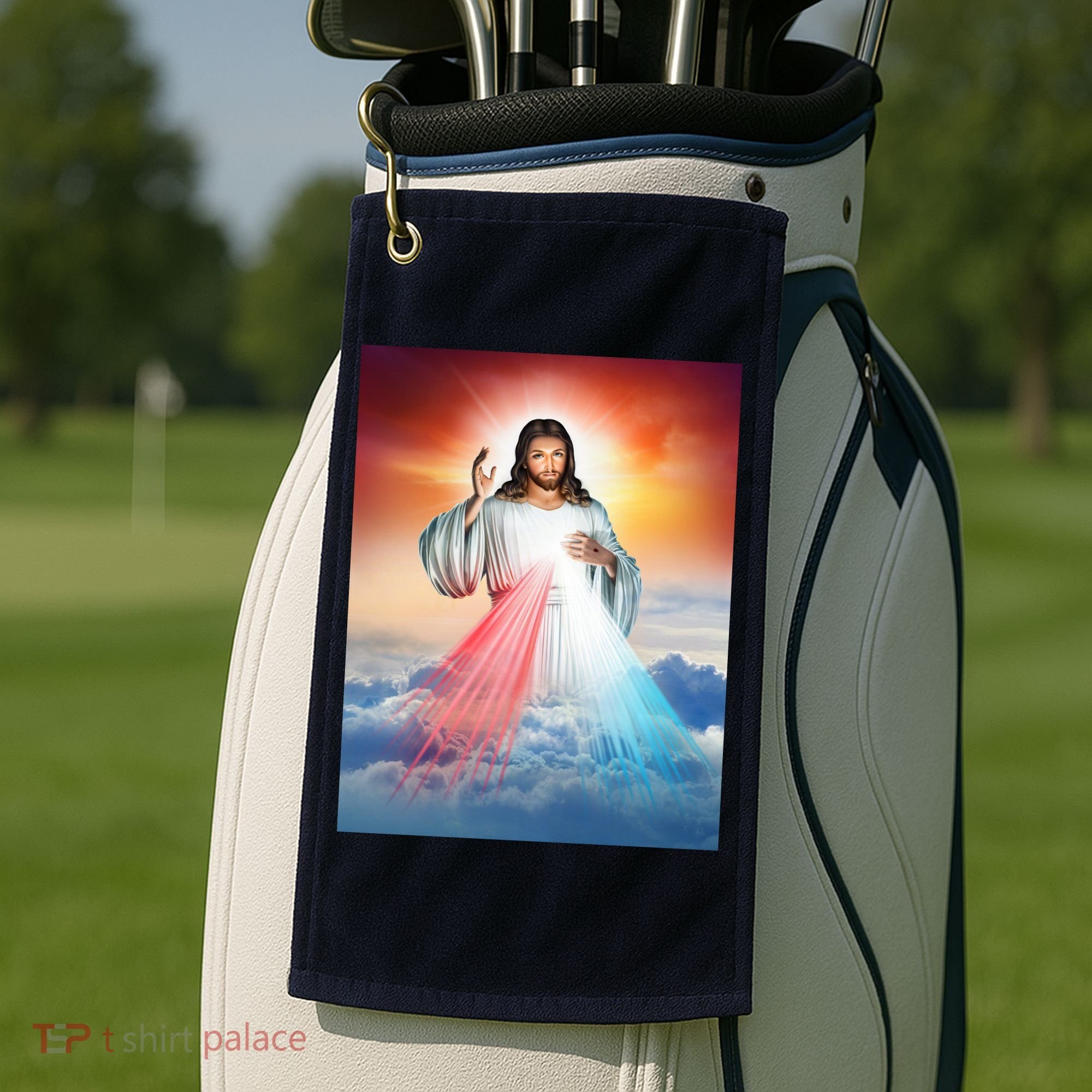 Jesus Christ Golf Towel
