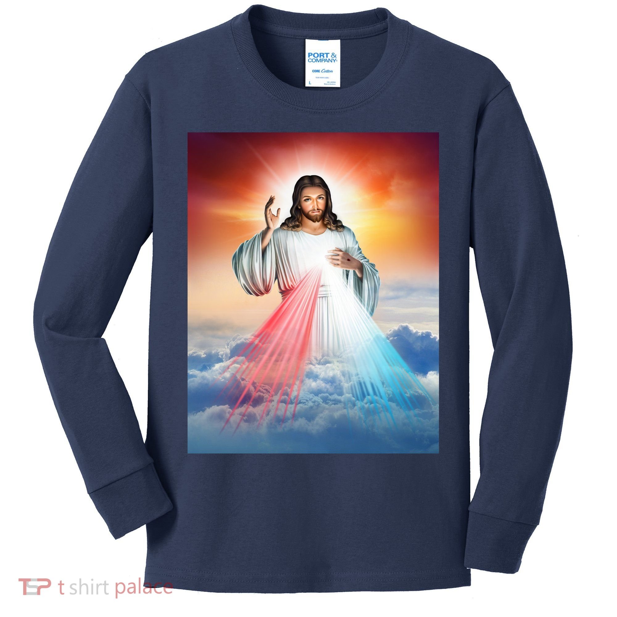 Jesus Christ Kids Long Sleeve Shirt
