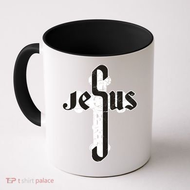 Jesus Christ Cross Faith Coffee Mug