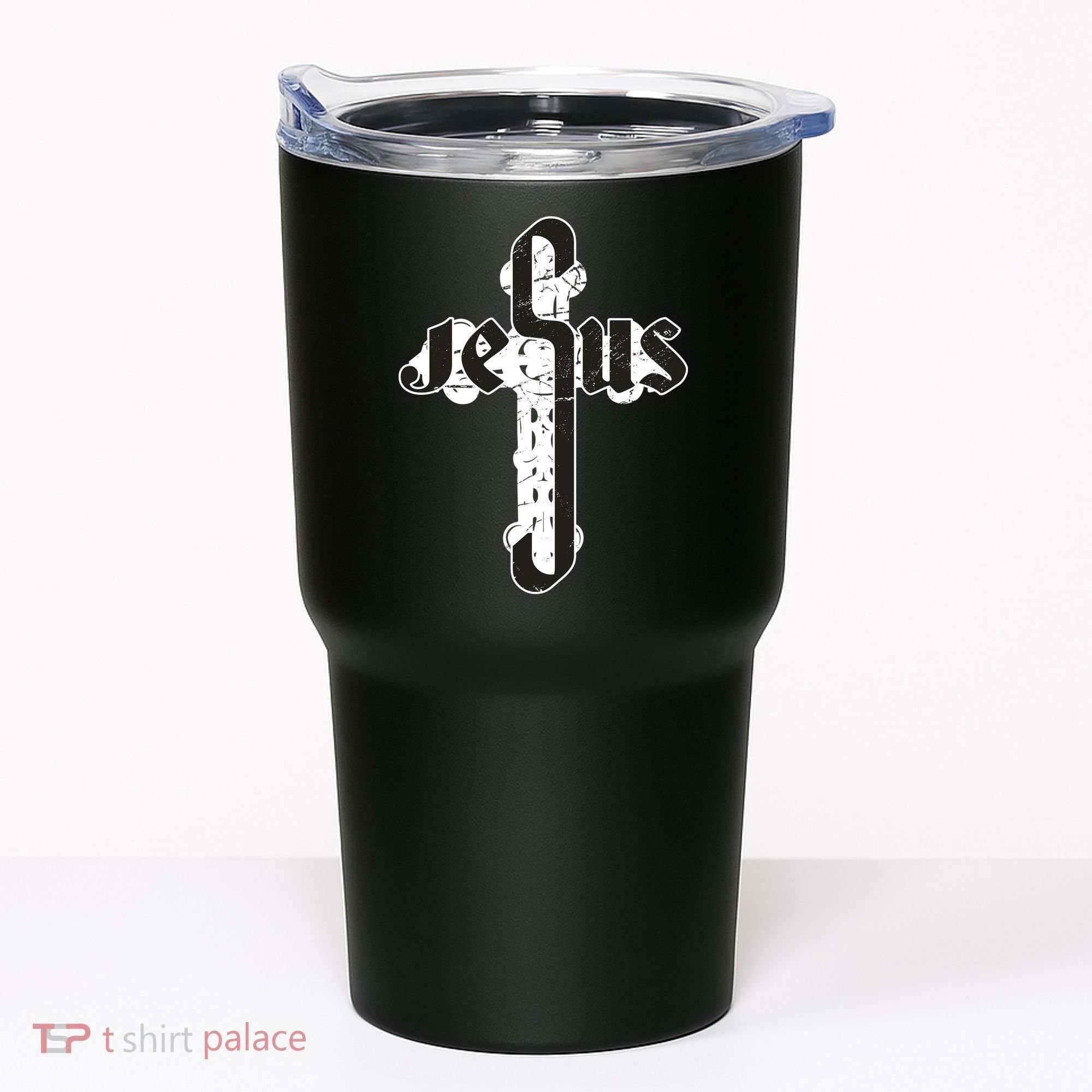 Jesus Christ Cross Faith Tumbler