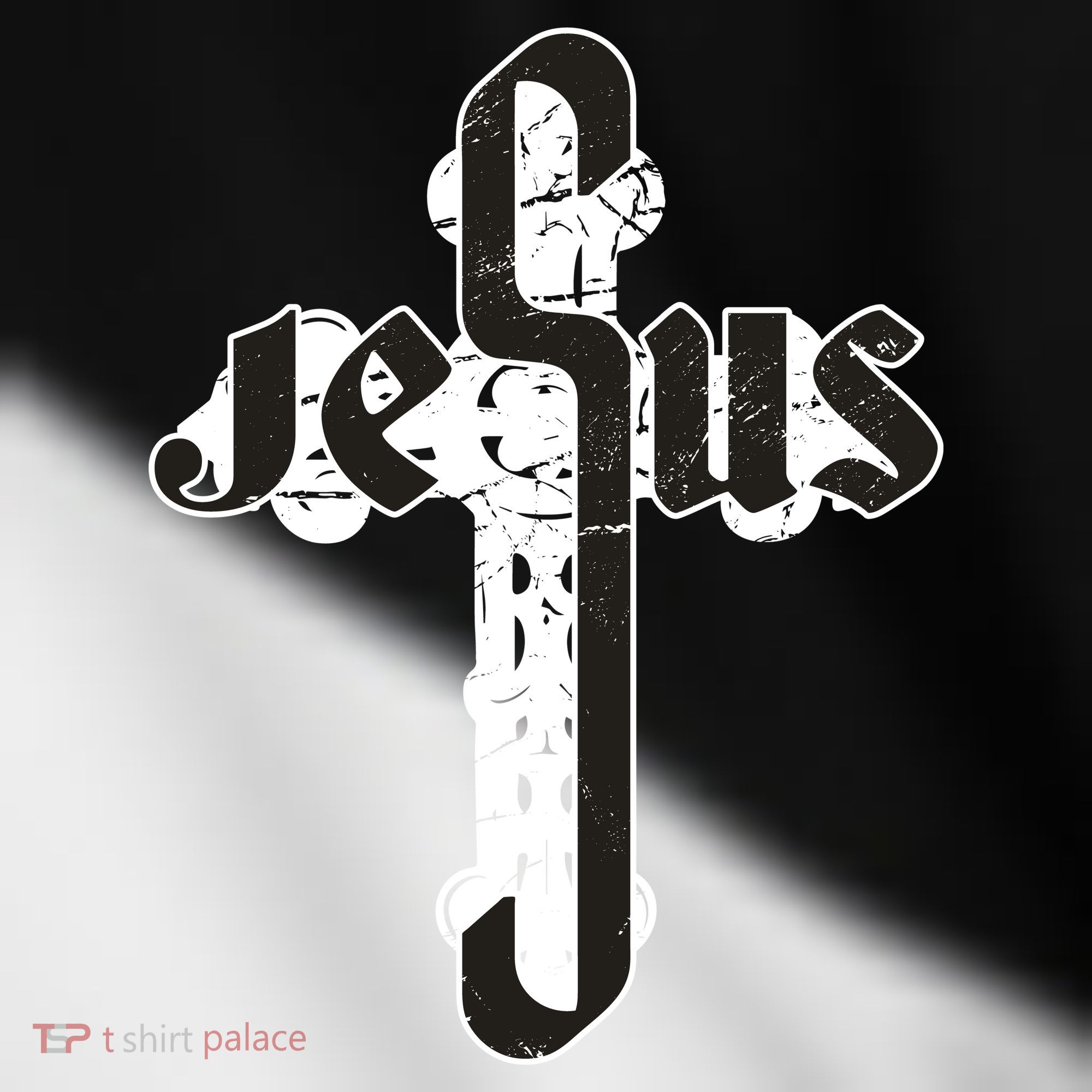 Jesus Christ Cross Faith Toddler Fine Jersey T-Shirt