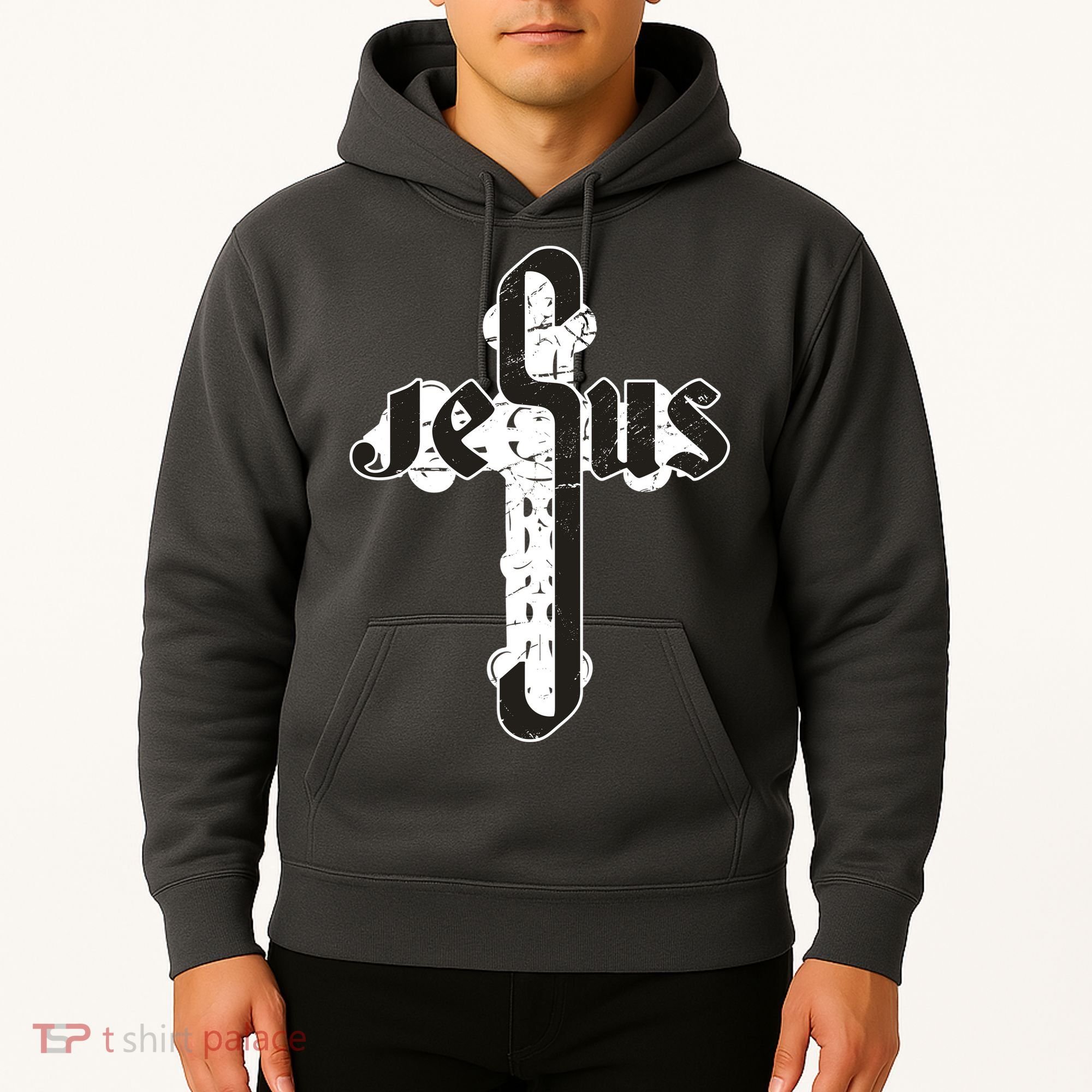 Jesus Christ Cross Faith Hoodie