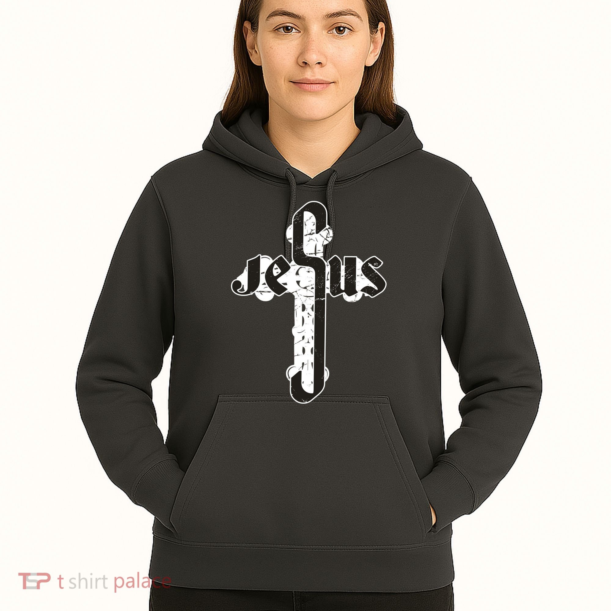 Jesus Christ Cross Faith Hoodie