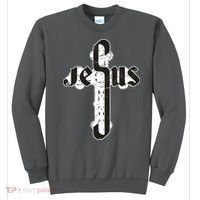 Jesus Christ Cross Faith Sweatshirt thumb 0