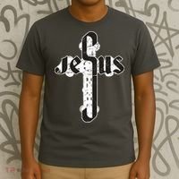 Jesus Christ Cross Faith T-Shirt thumb 3