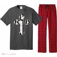 Jesus Christ Cross Faith Pajama Set thumb 0
