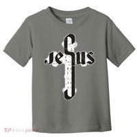 Jesus Christ Cross Faith Toddler T-Shirt thumb 0