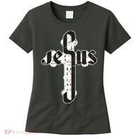 Jesus Christ Cross Faith Women's T-Shirt thumb 0