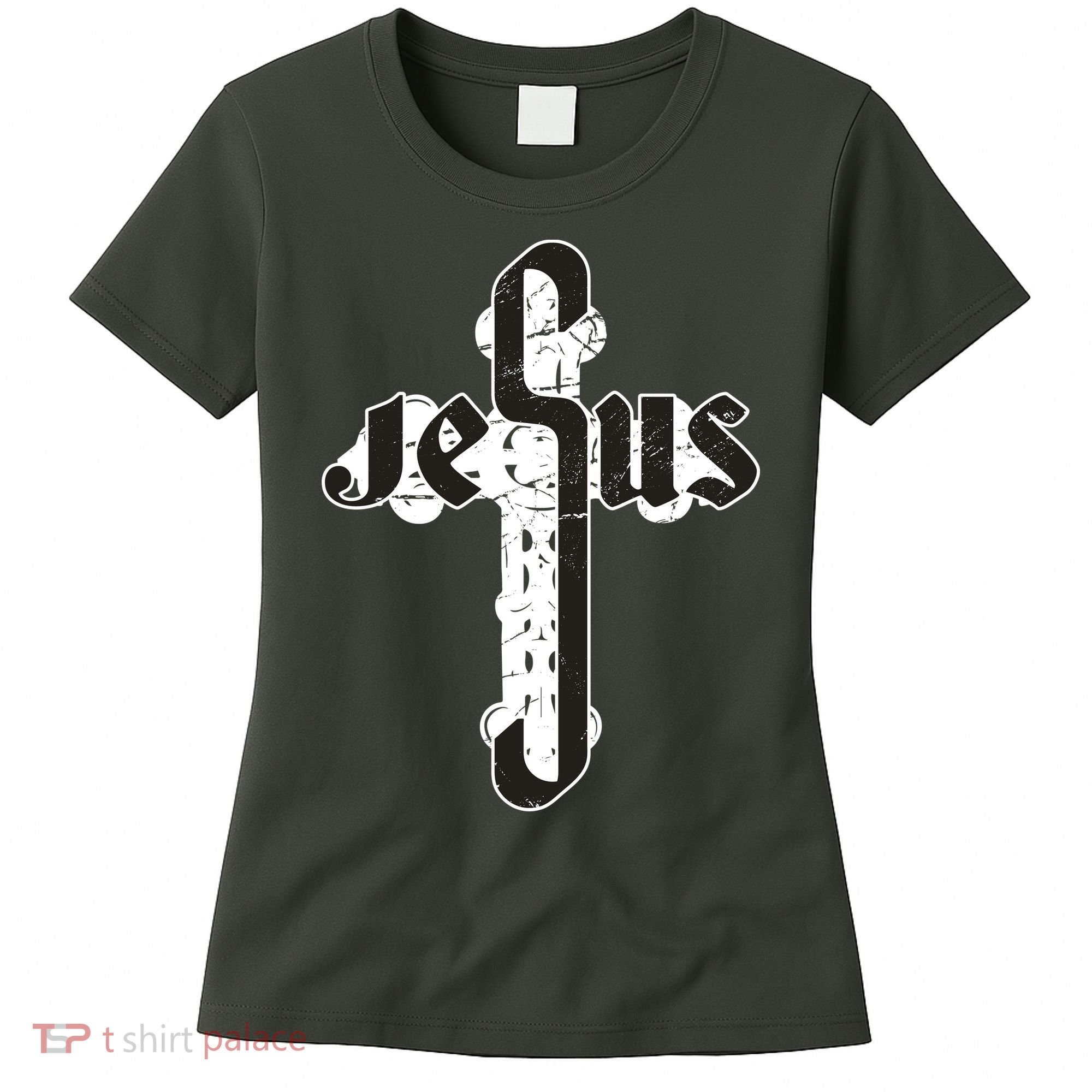 Jesus Christ Cross Faith Women's T-Shirt
