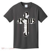 Jesus Christ Cross Faith Kids T-Shirt thumb 0