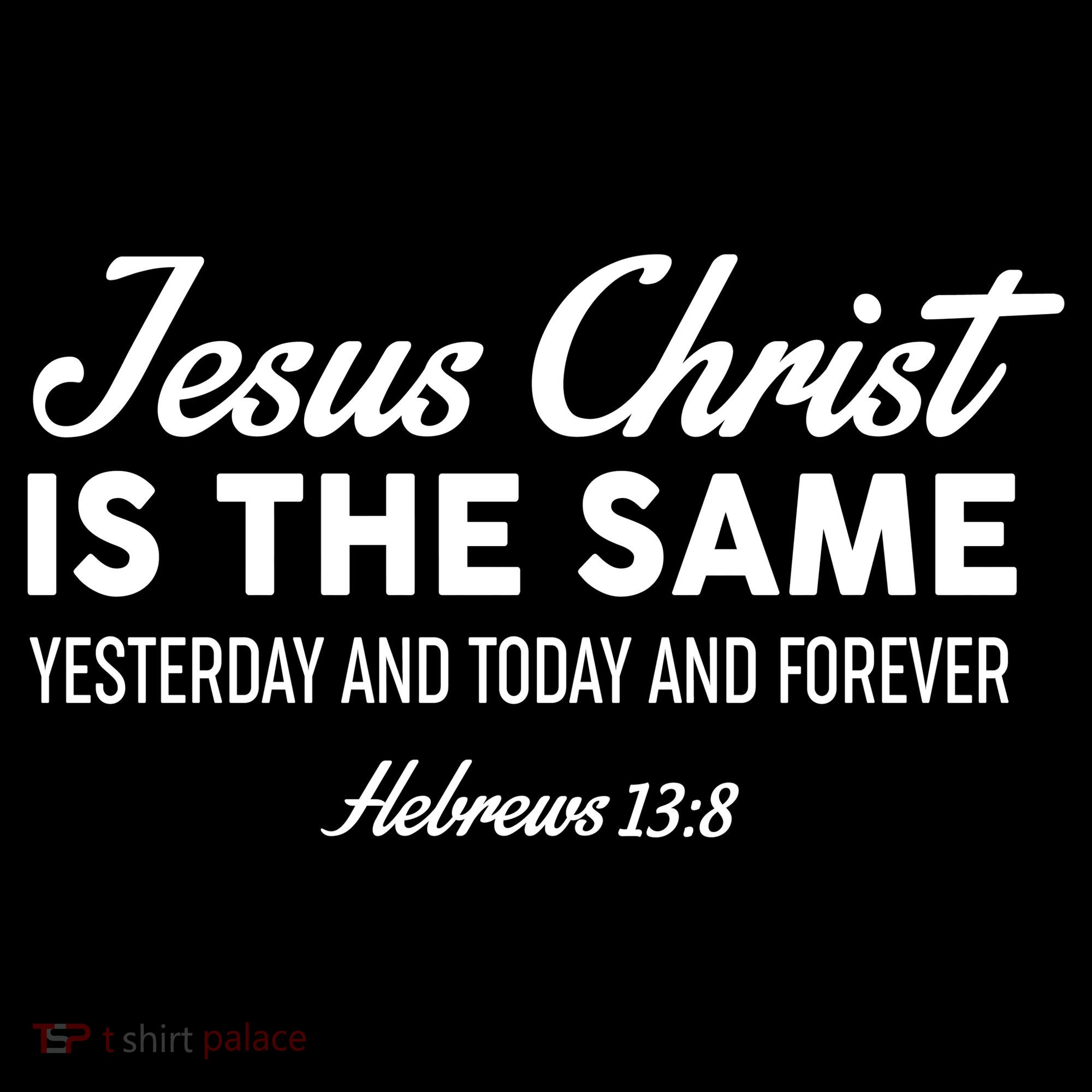 Jesus Christ Is The Same Hebrews 13:8 Toddler Hoodie