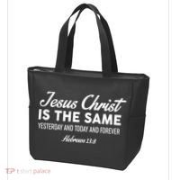Jesus Christ Is The Same Hebrews 13:8 Tote Bag thumb 3