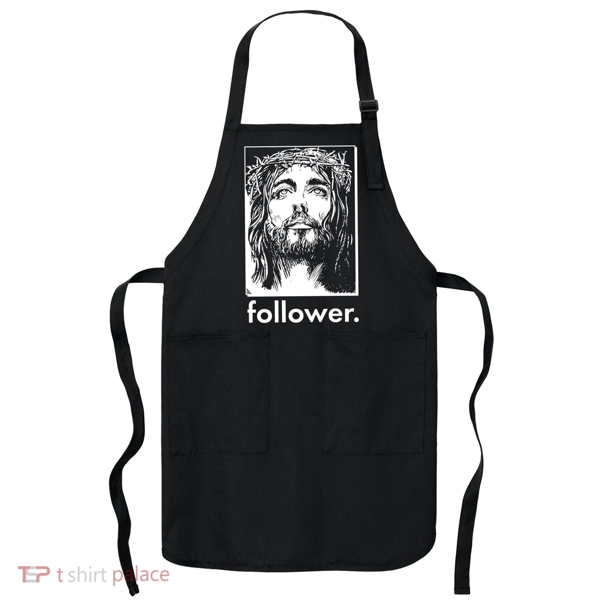 Jesus Christ Portrait Follower Apron