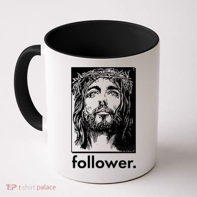 Jesus Christ Portrait Follower Coffee Mug
