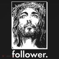 Jesus Christ Portrait Follower Mousepad thumb 1