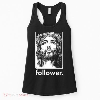 Jesus Christ Portrait Follower Women's Tank Top