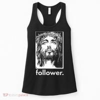 Jesus Christ Portrait Follower Women's Tank Top thumb 0