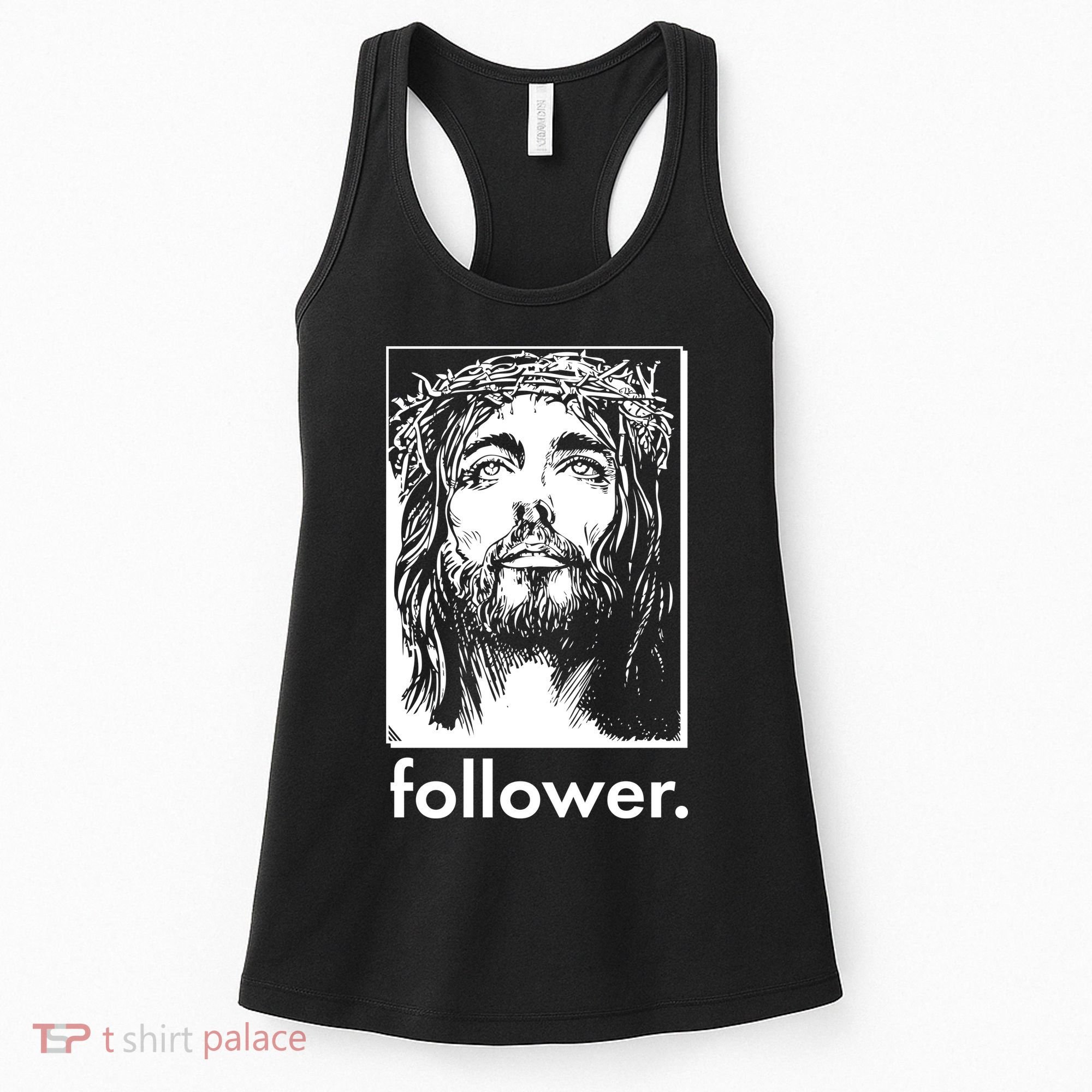 Jesus Christ Portrait Follower Women's Tank Top
