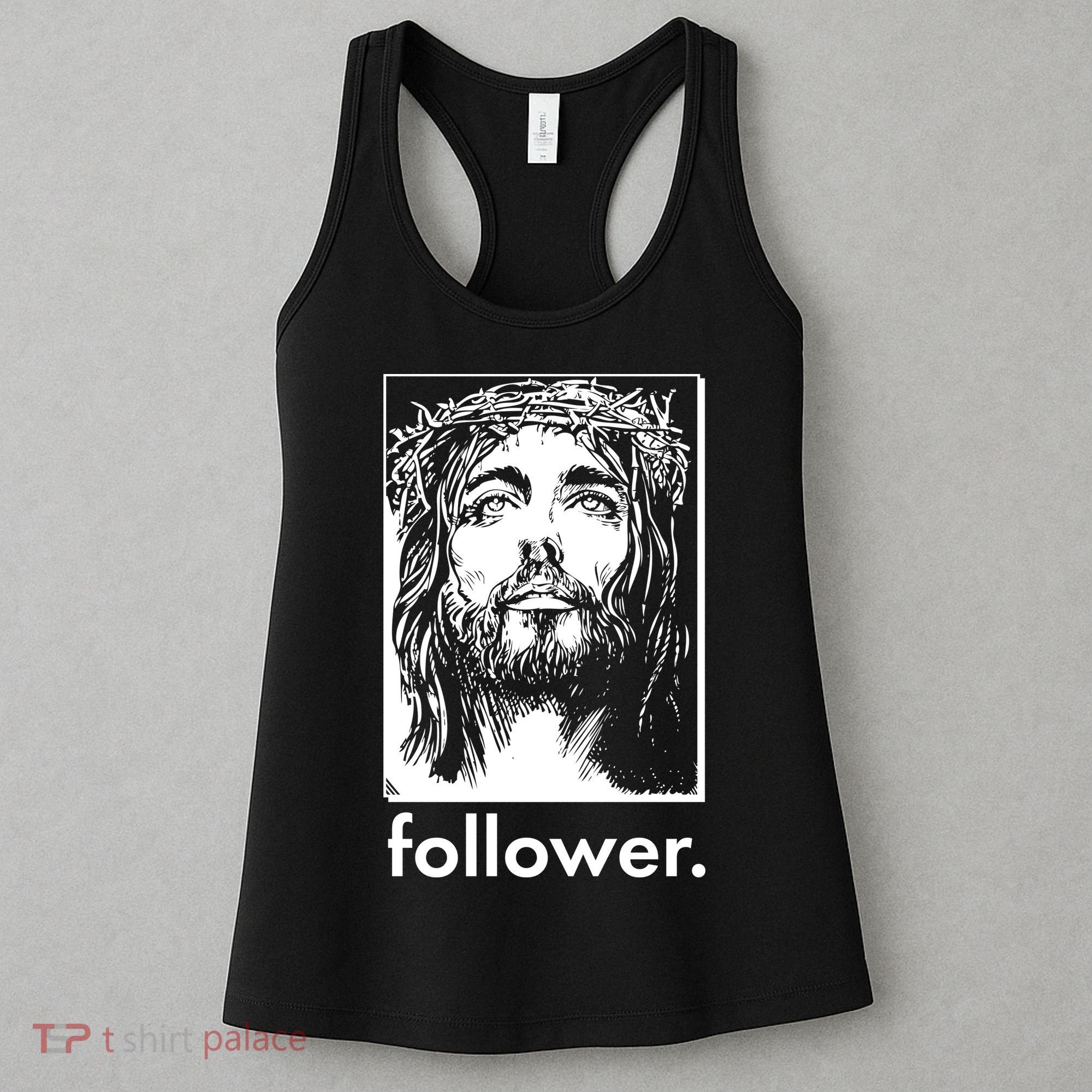 Jesus Christ Portrait Follower Women's Tank Top