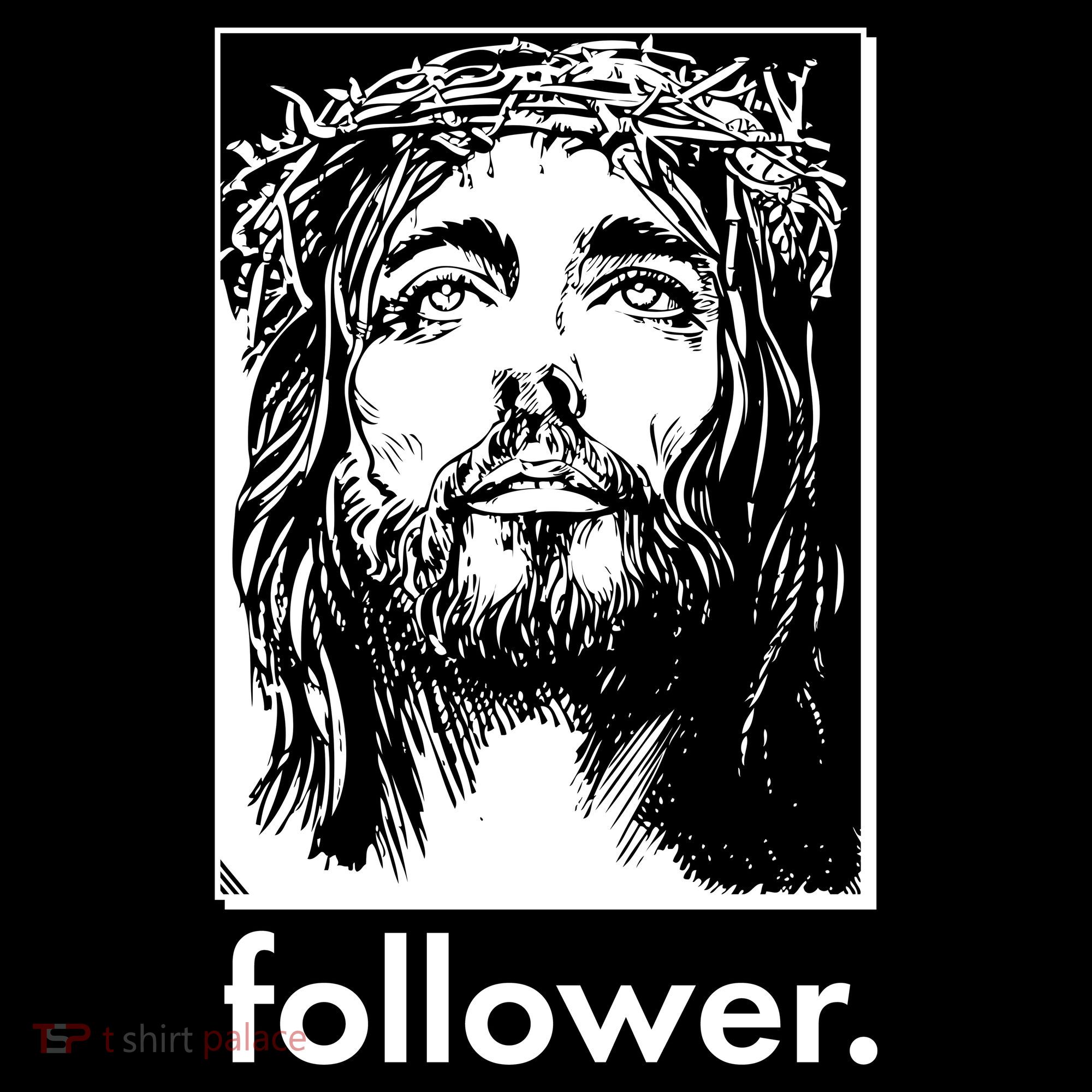 Jesus Christ Portrait Follower Women's Tank Top
