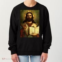 Jesus Christ Religious Photo Women's Sweatshirt thumb 0