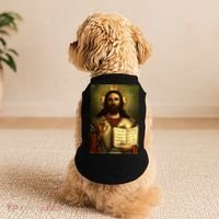 Jesus Christ Religious Photo Doggie Tank thumb 2