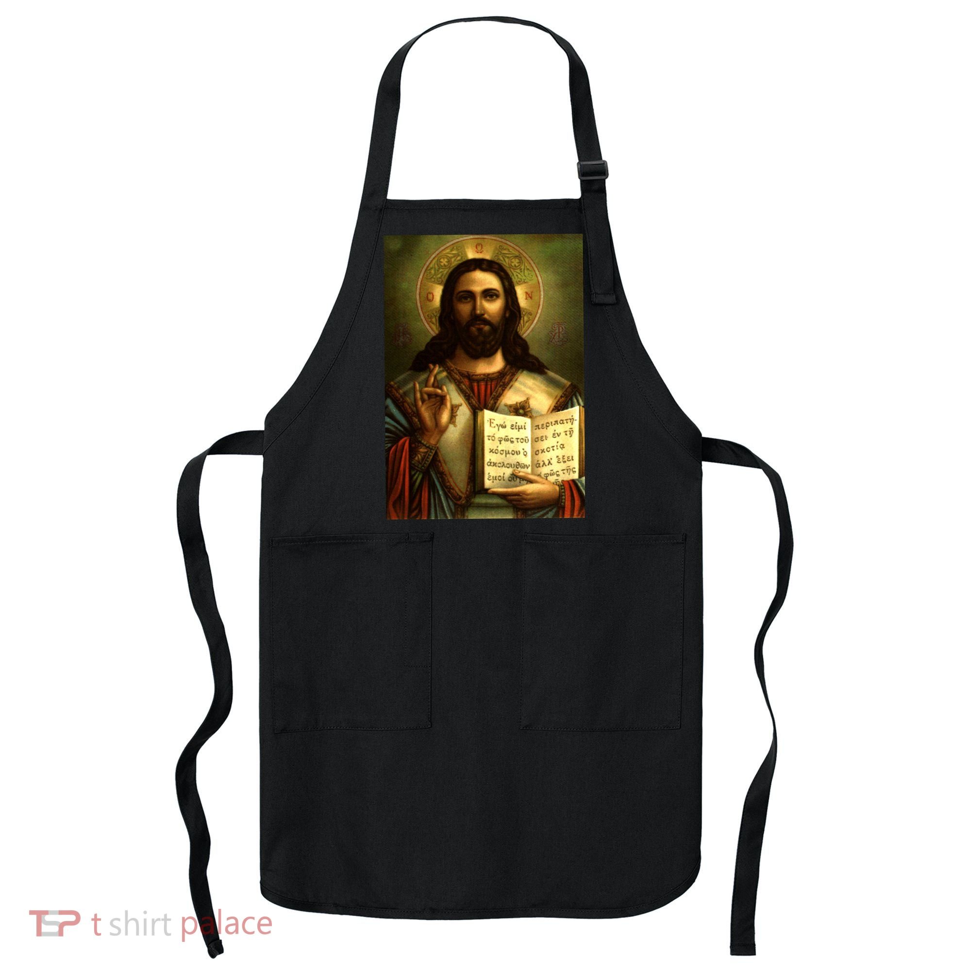 Jesus Christ Religious Photo Apron