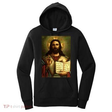 Jesus Christ Religious Photo Women's Hoodie