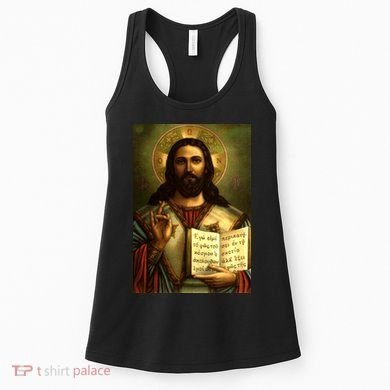 Jesus Christ Religious Photo Women's Tank Top