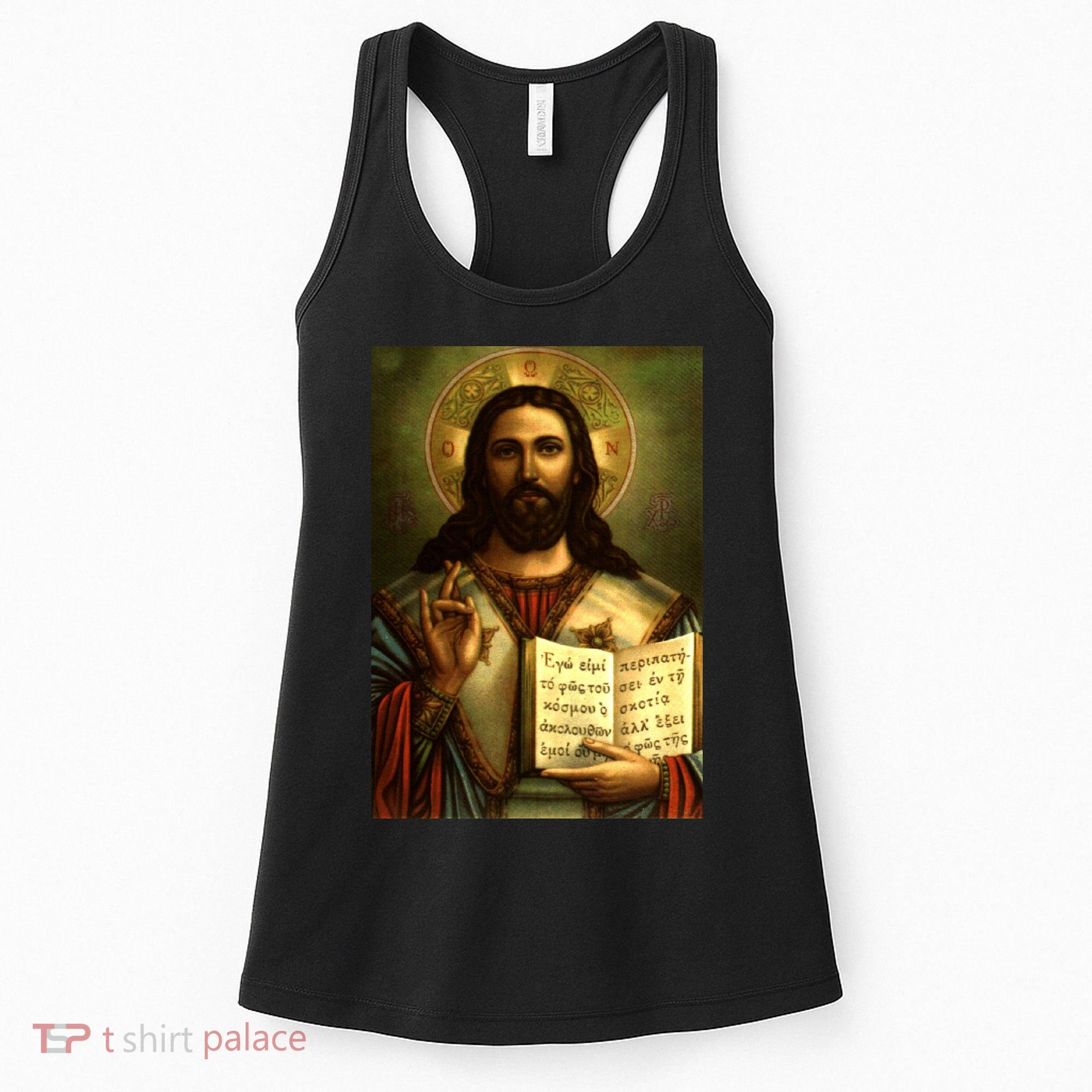 Jesus Christ Religious Photo Women's Tank Top