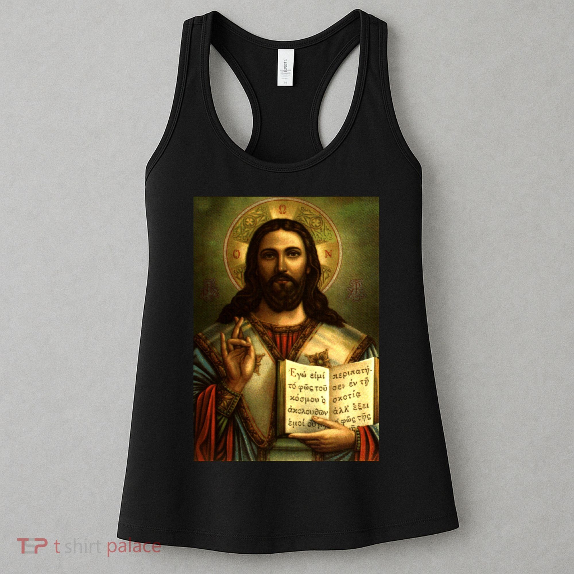 Jesus Christ Religious Photo Women's Tank Top