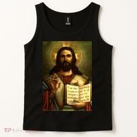 Jesus Christ Religious Photo Tank Top thumb 2