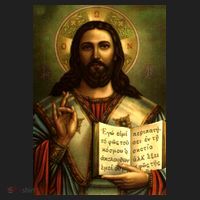 Jesus Christ Religious Photo Golf Towel thumb 3