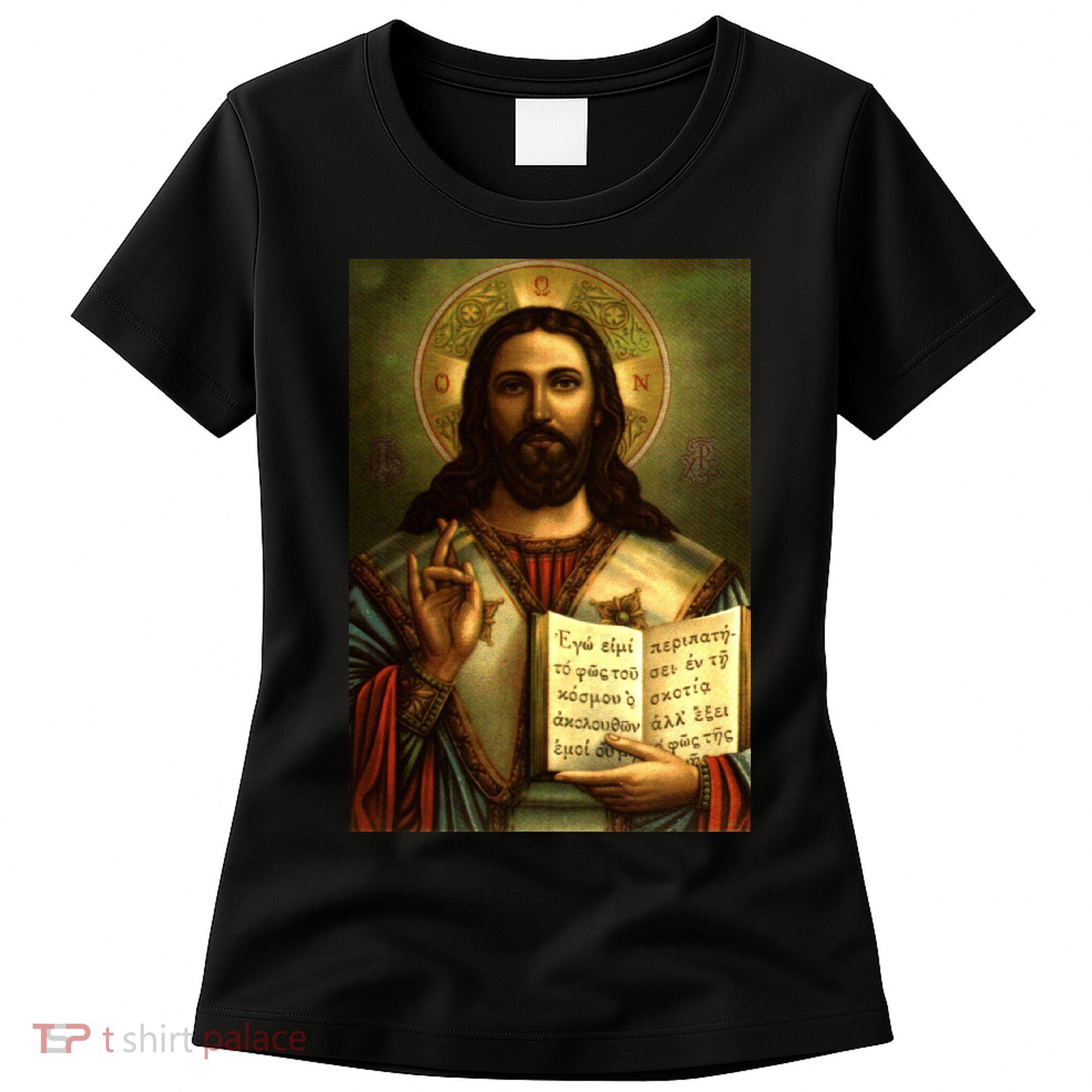 Jesus Christ Religious Photo Women's T-Shirt