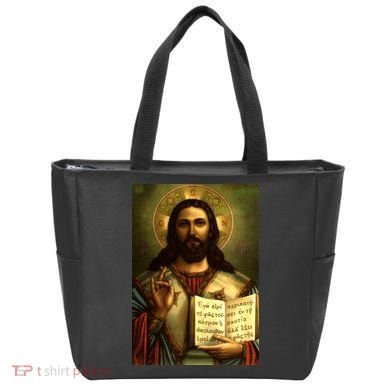 Jesus Christ Religious Photo Tote Bag