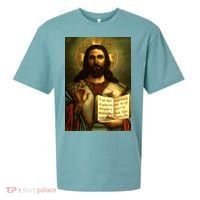 Jesus Christ Religious Photo Sueded Cloud Jersey T-Shirt thumb 0