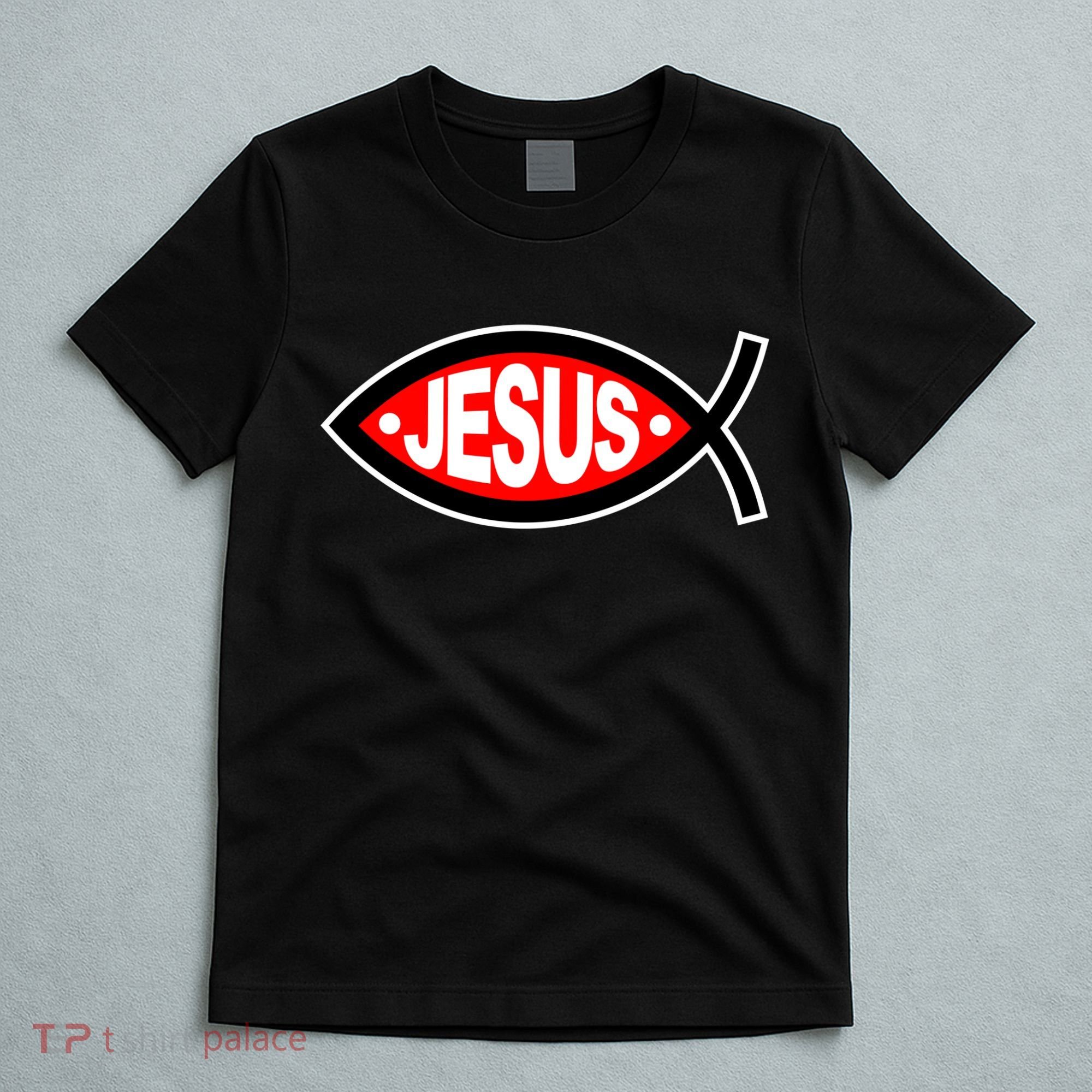 Jesus Christian Fish Symbol T-Shirt