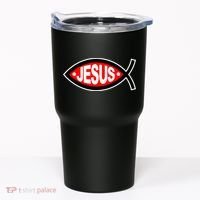 Jesus Christian Fish Symbol Tumbler thumb 0