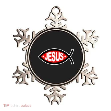 Jesus Christian Fish Symbol Ornament
