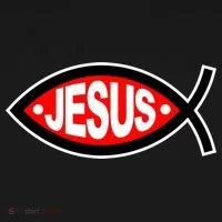 Jesus Christian Fish Symbol Toddler T-Shirt thumb 4