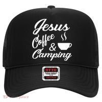 Jesus Coffee And Camping Hat thumb 0