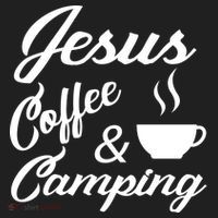 Jesus Coffee And Camping Hat thumb 2