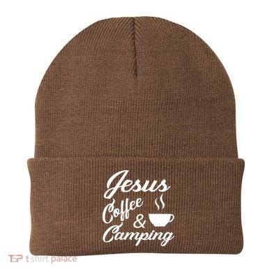 Jesus Coffee And Camping Beanie