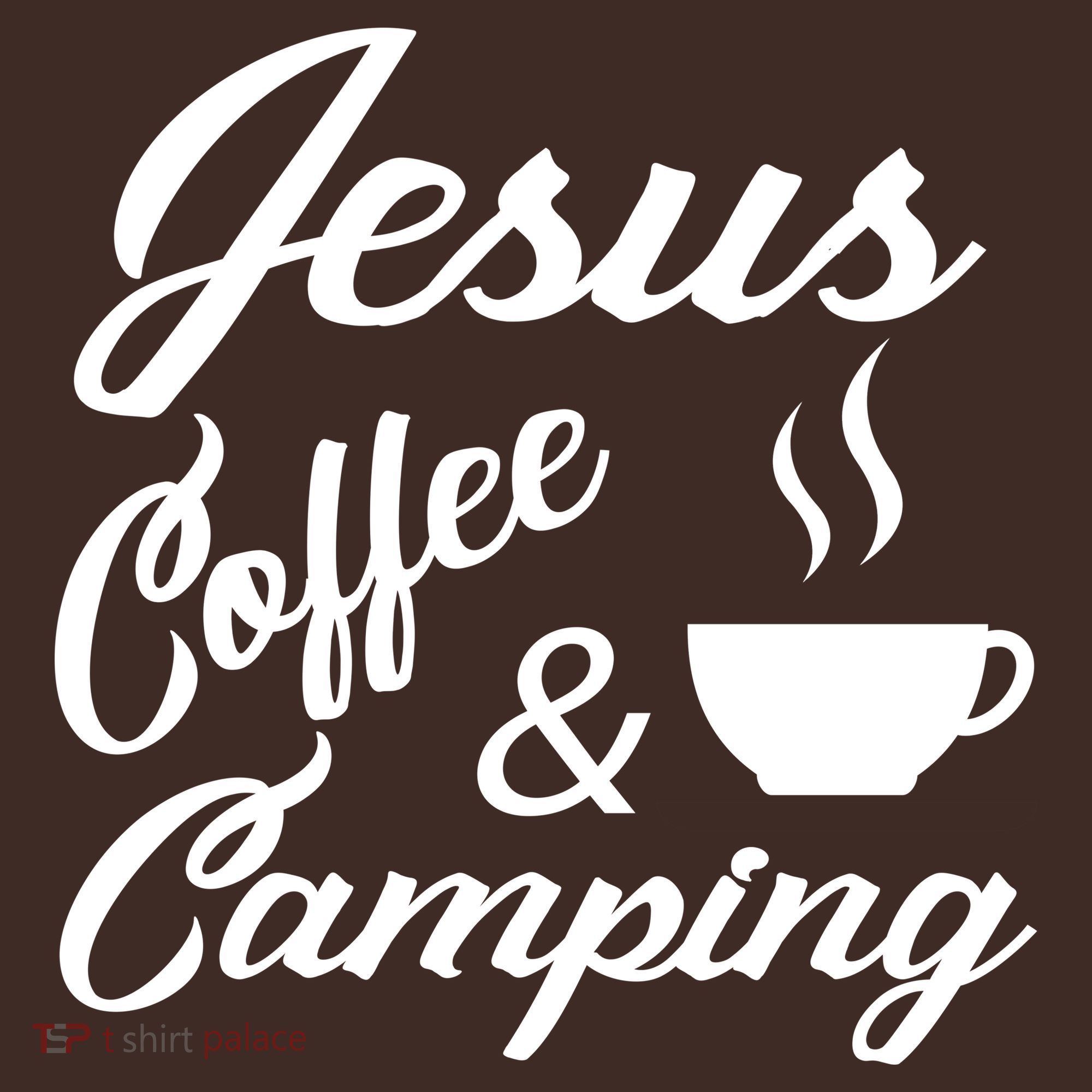 Jesus Coffee And Camping Coaster