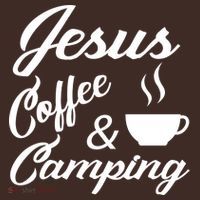 Jesus Coffee And Camping Kids Hoodie thumb 2