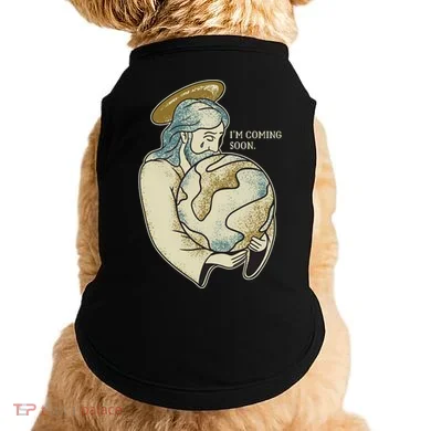 Jesus Coming Soon Doggie Tank