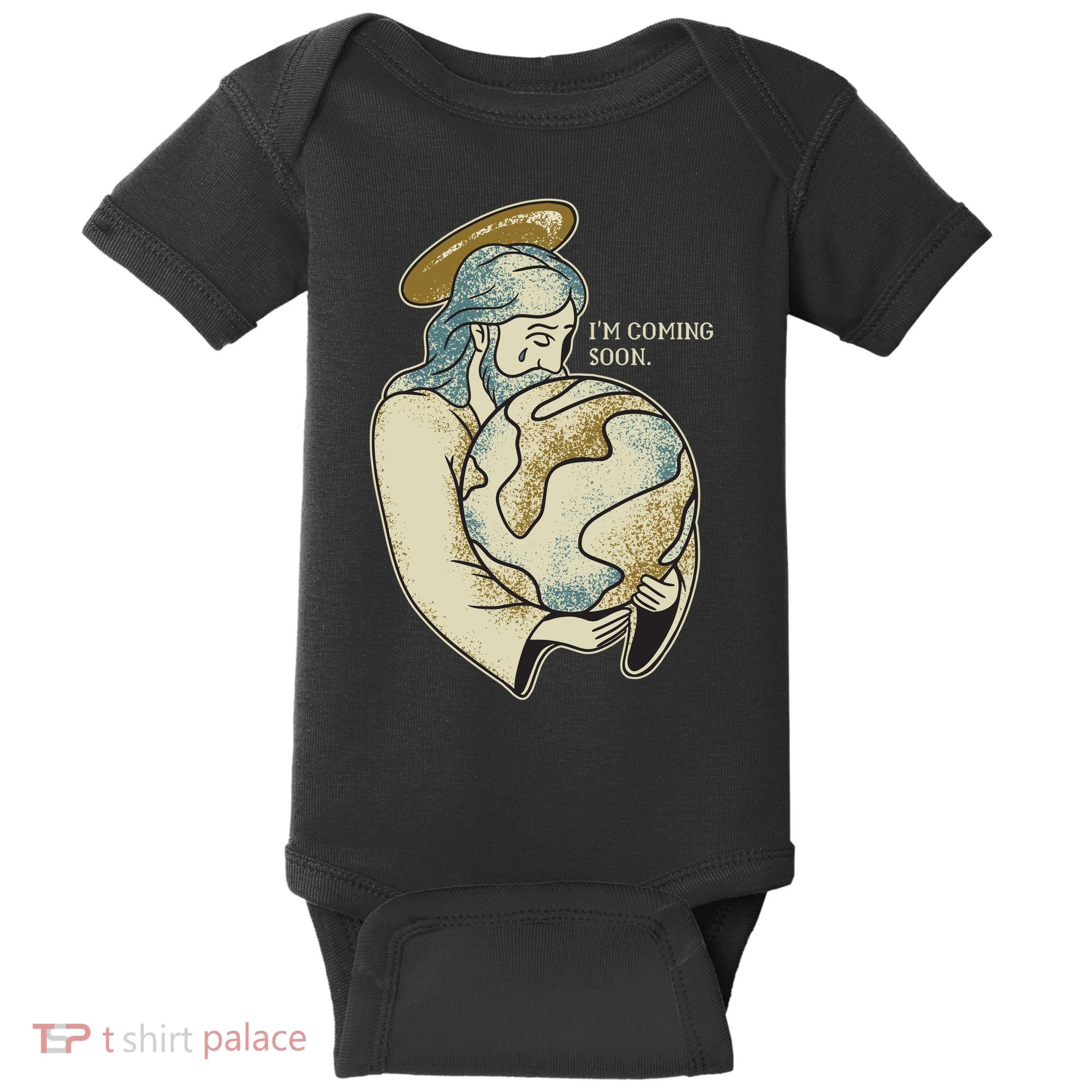 Jesus Coming Soon Baby Bodysuit