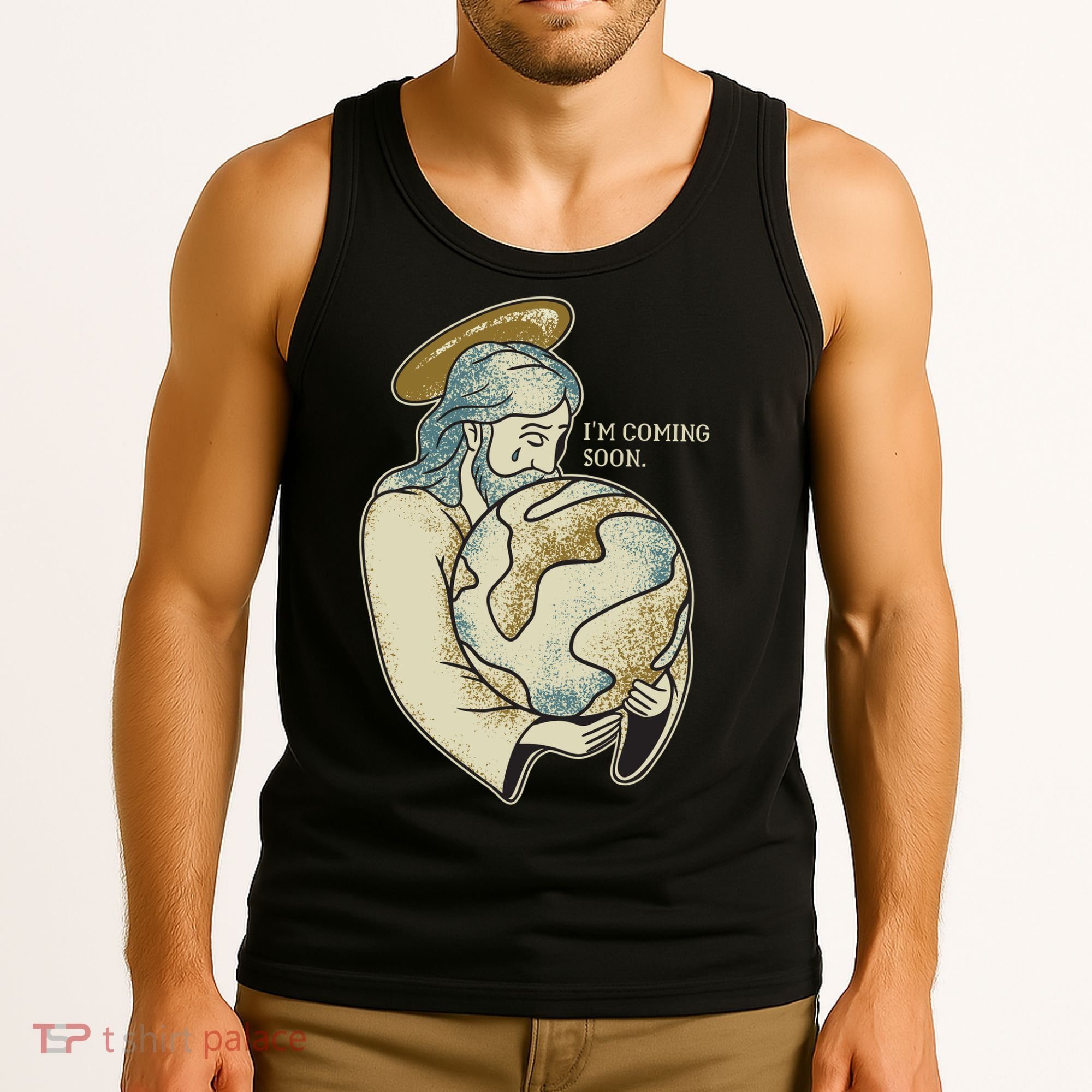 Jesus Coming Soon Tank Top