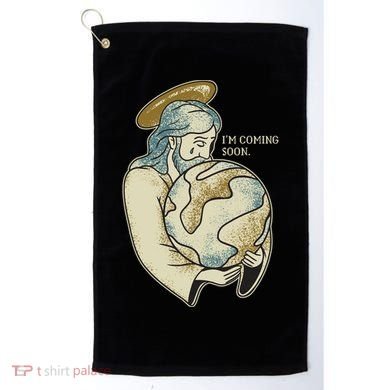 Jesus Coming Soon Golf Towel
