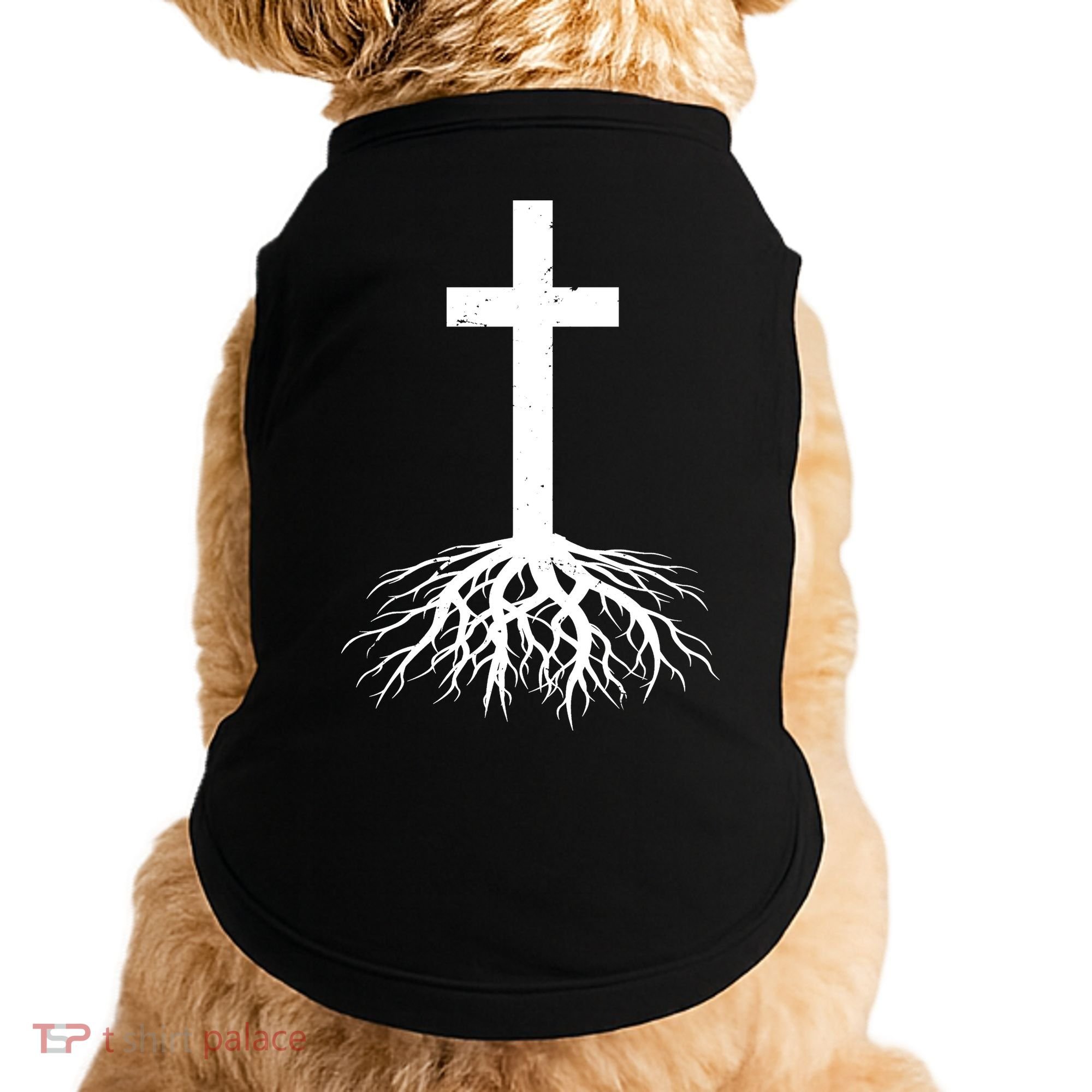Jesus Cross Root Doggie Tank
